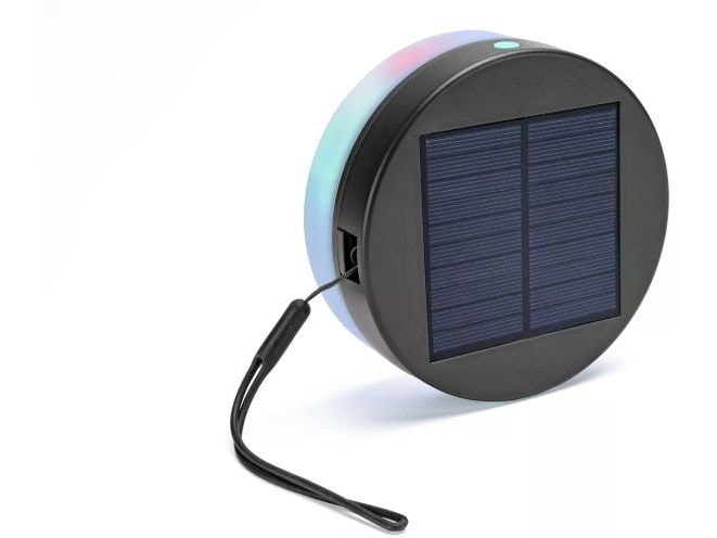 STT Lichterkette Solar Motion Light Multi 500 cm, Grün Solarleuchte für den Aussenbereich