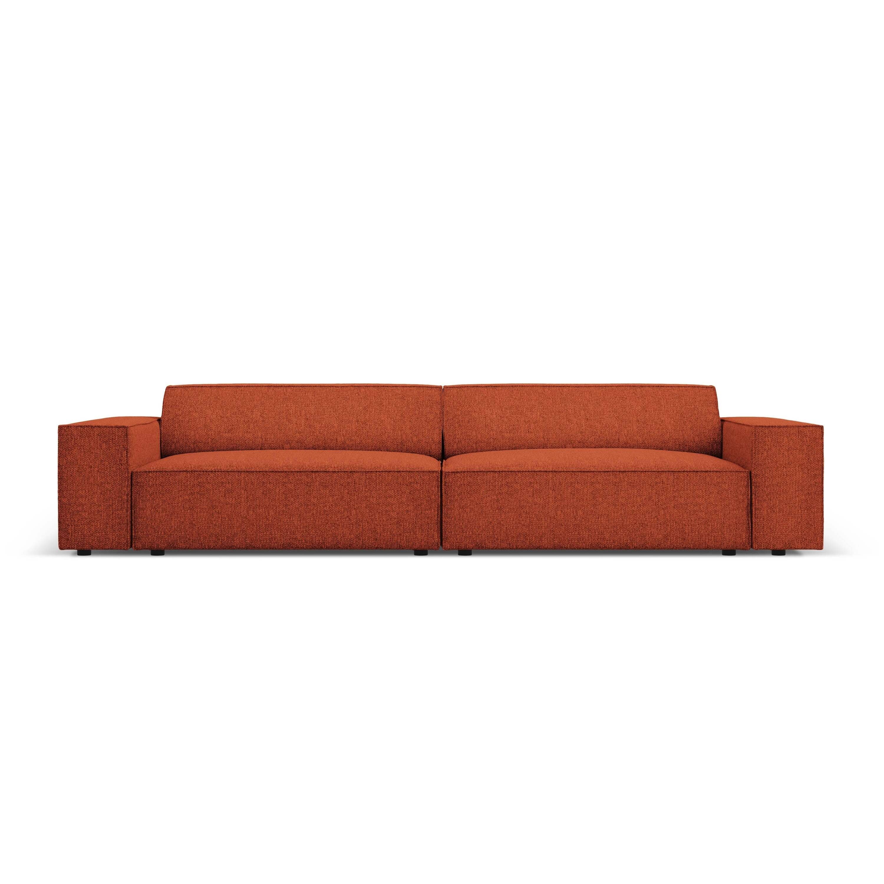 Micadoni Jodie 4-zitsbank - Chenille - Terra