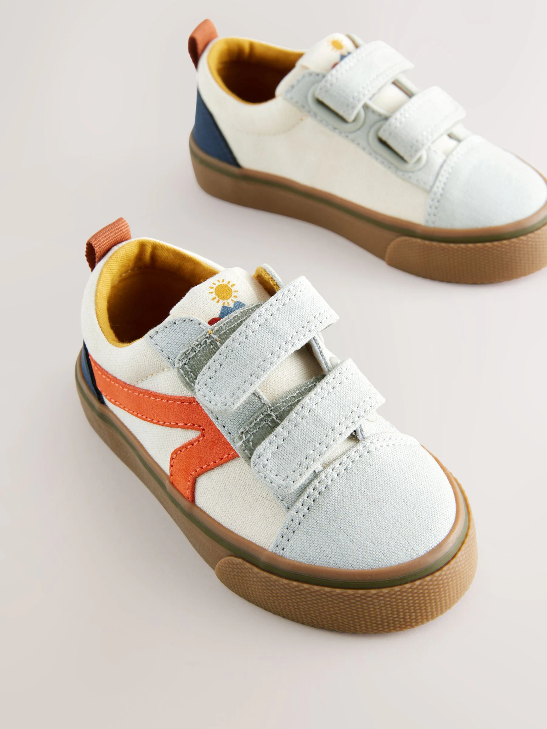Multi - Klittenbandsluiting Skate Trainers