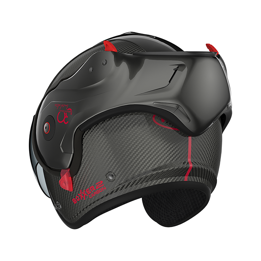Roof - Casque Boxxer 2 Carbon Thirty Titane