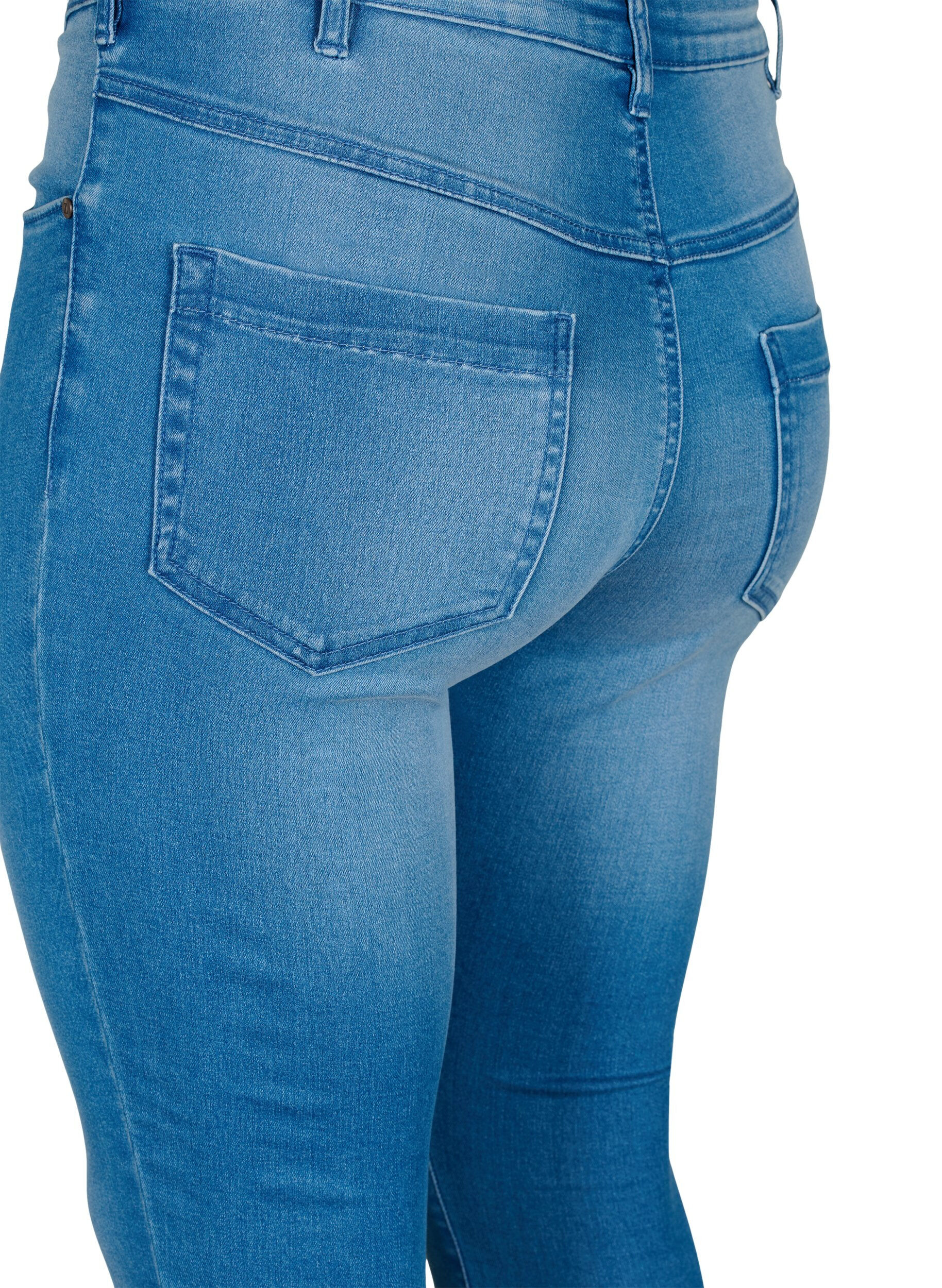 Super slim Amy jeans med høj talje