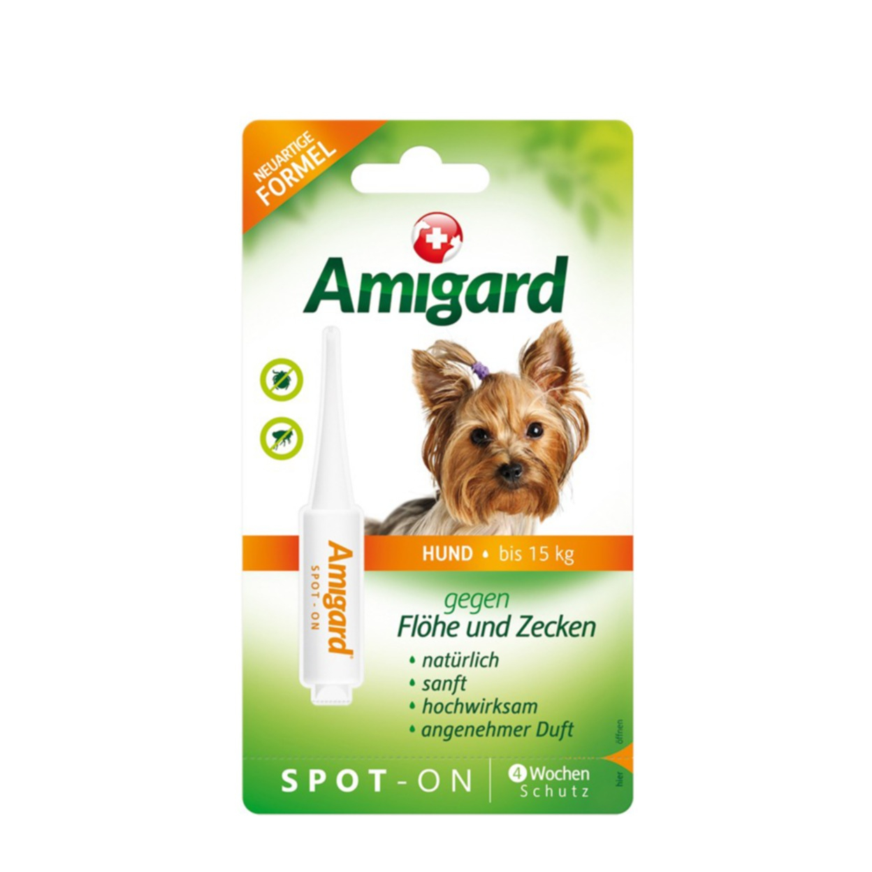 (2ml) Hunde Spot On Tropfen Anti-Parasit Pipette (1020801)