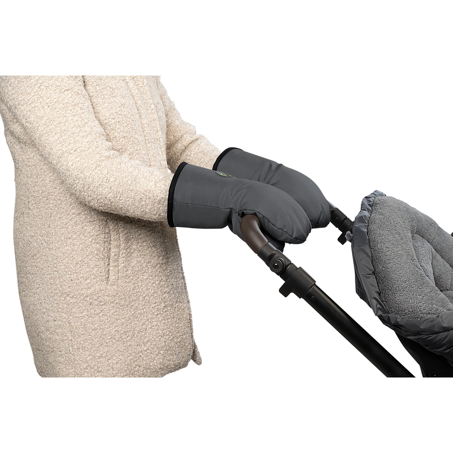 odenwälder Handwärmer Muffolo Lammfell anthrazit