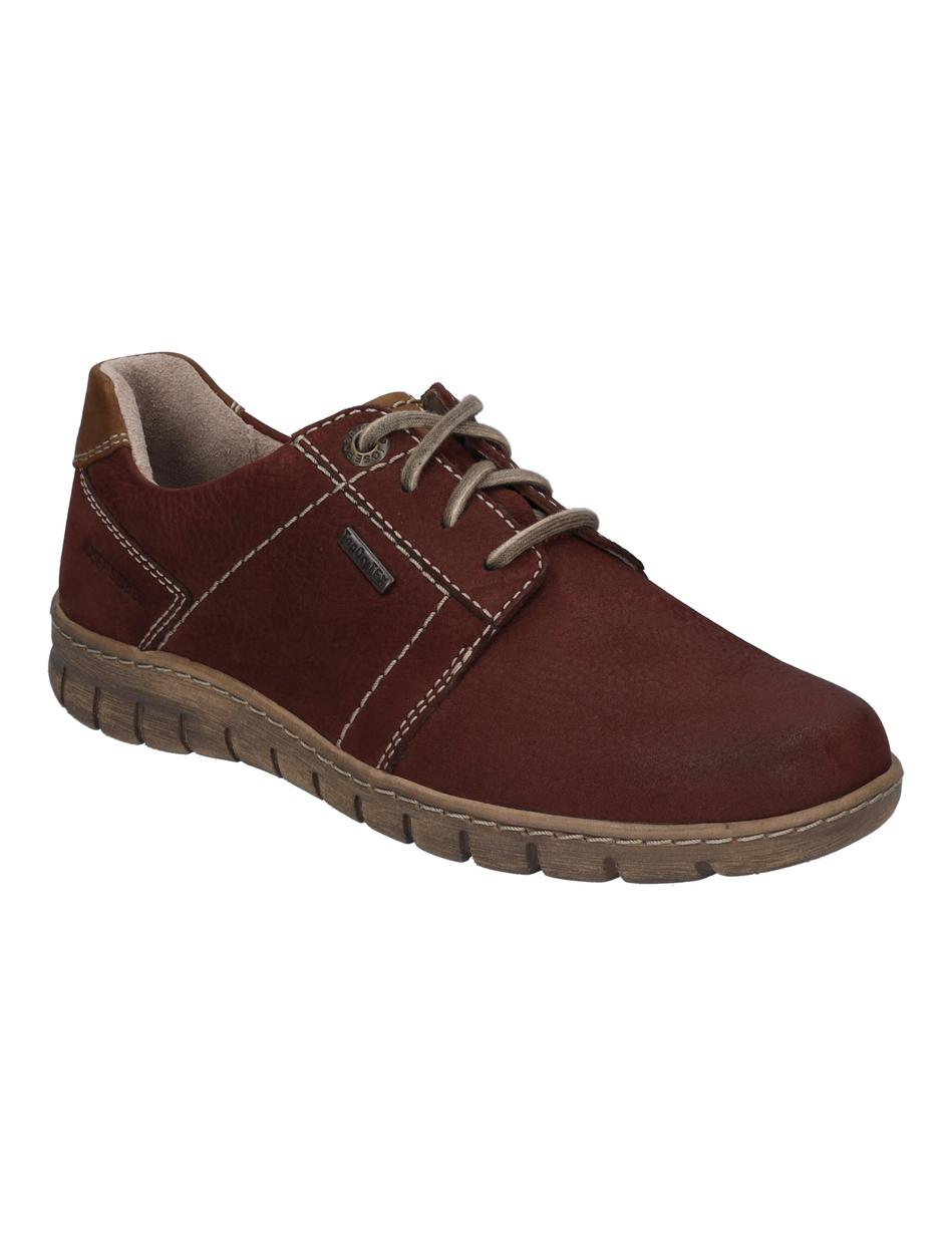 Halbschuh Steffi 59, bordo-kombi