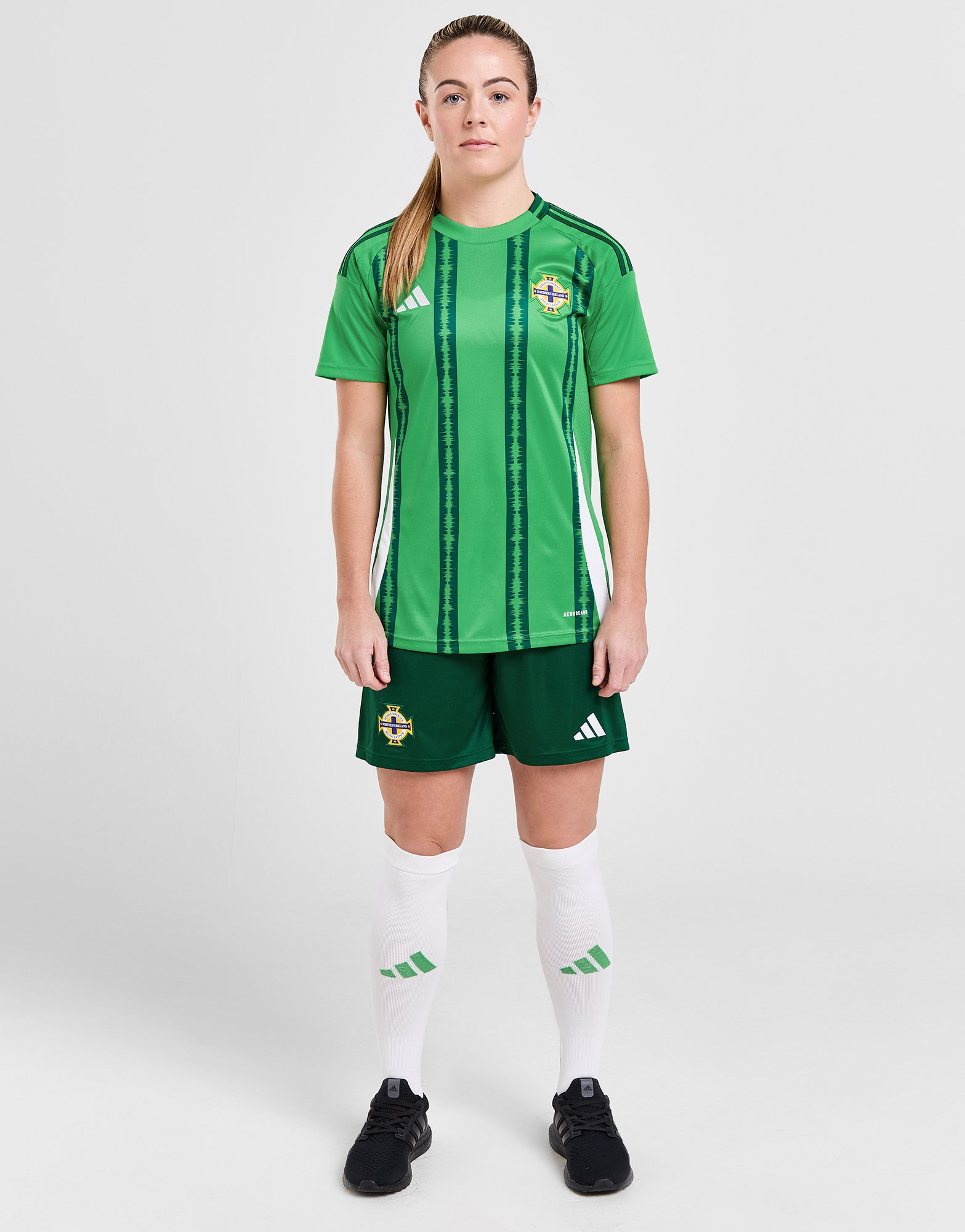 adidas Maillot Irlande du Nord 2024 Match Domicile Femme en Pré-Commande