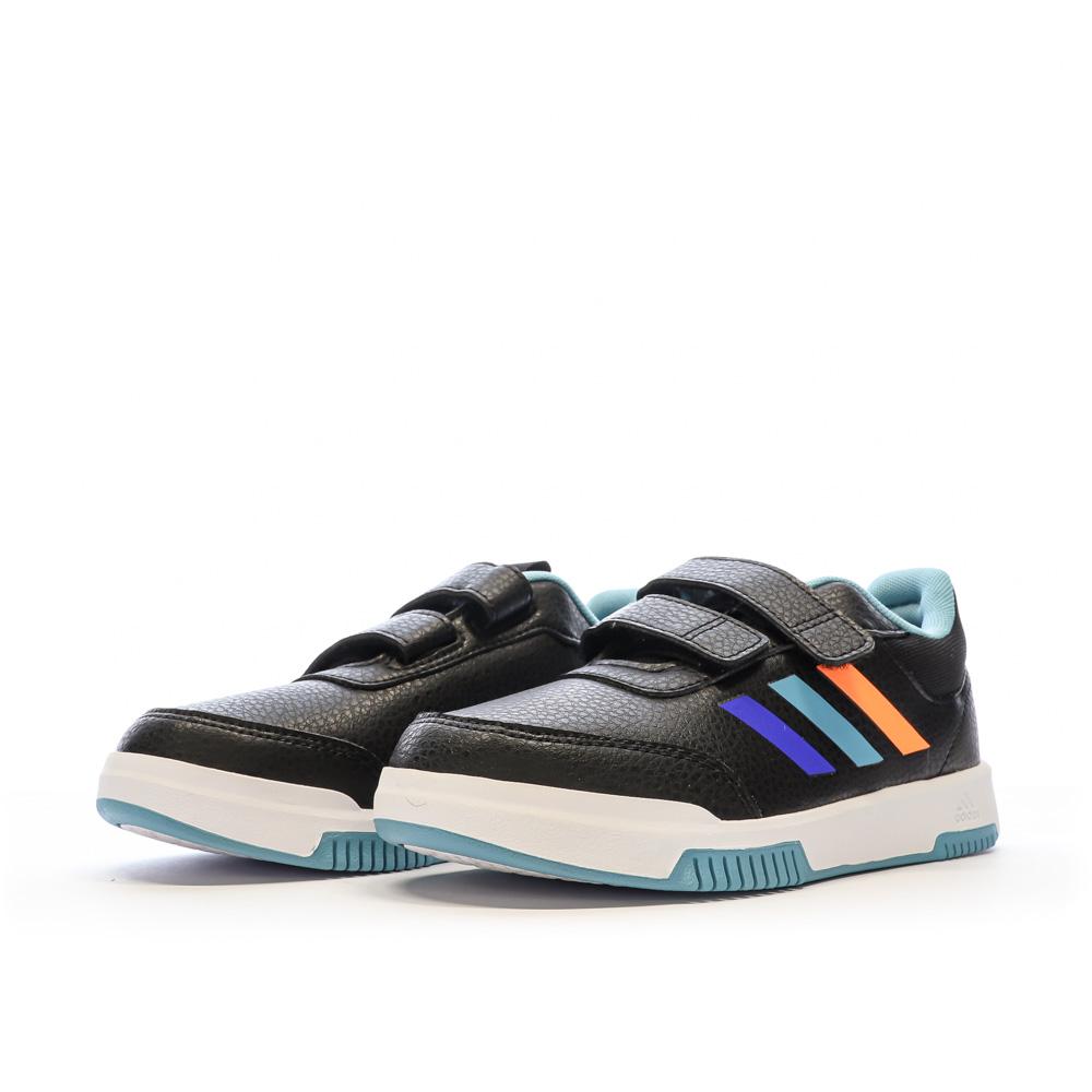 Adidas Baskets Noires/Orange Garçon Adidas Tensaur Sport 2.0