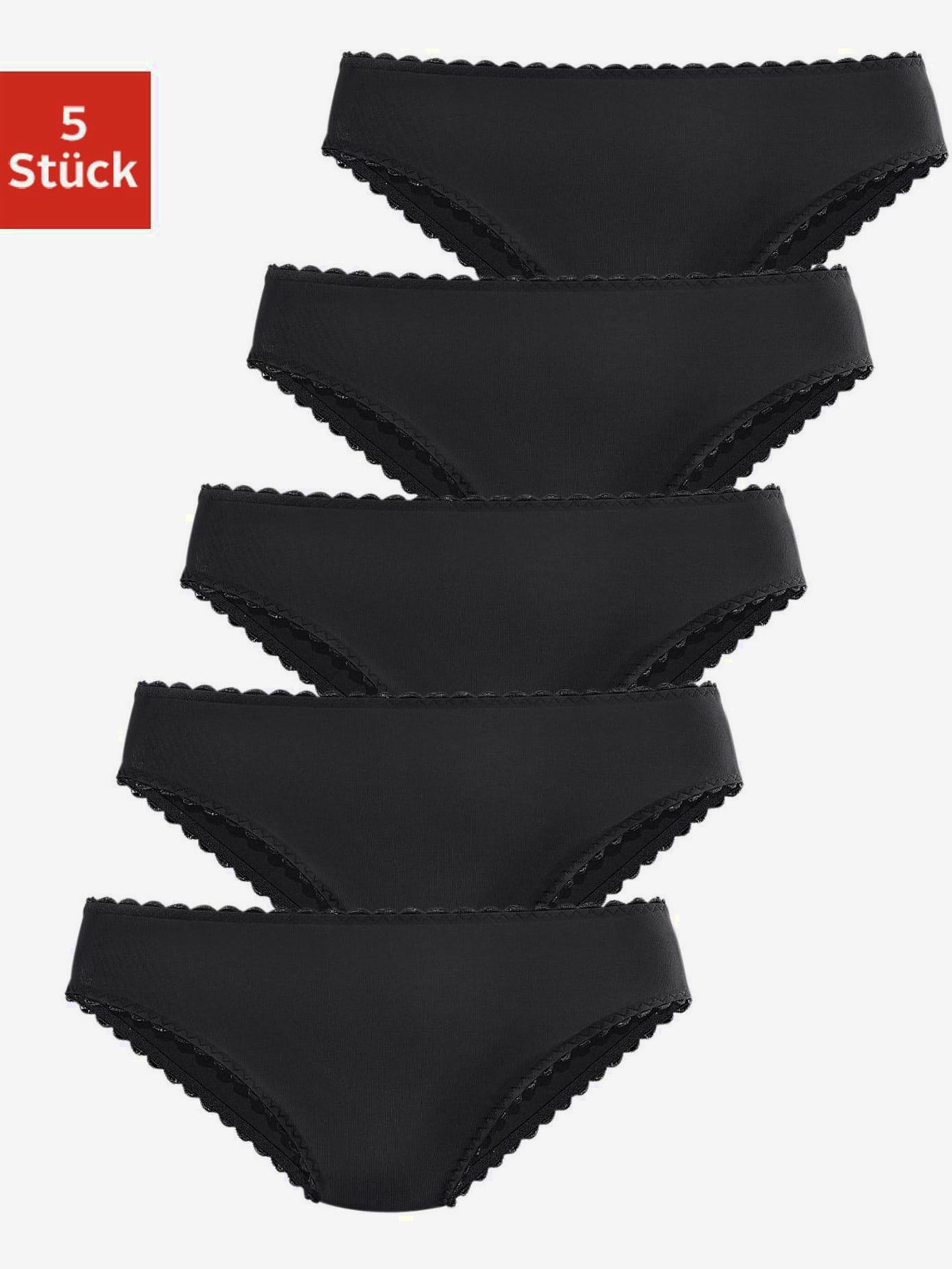 Slips jazz lot de 5 panties pratique
