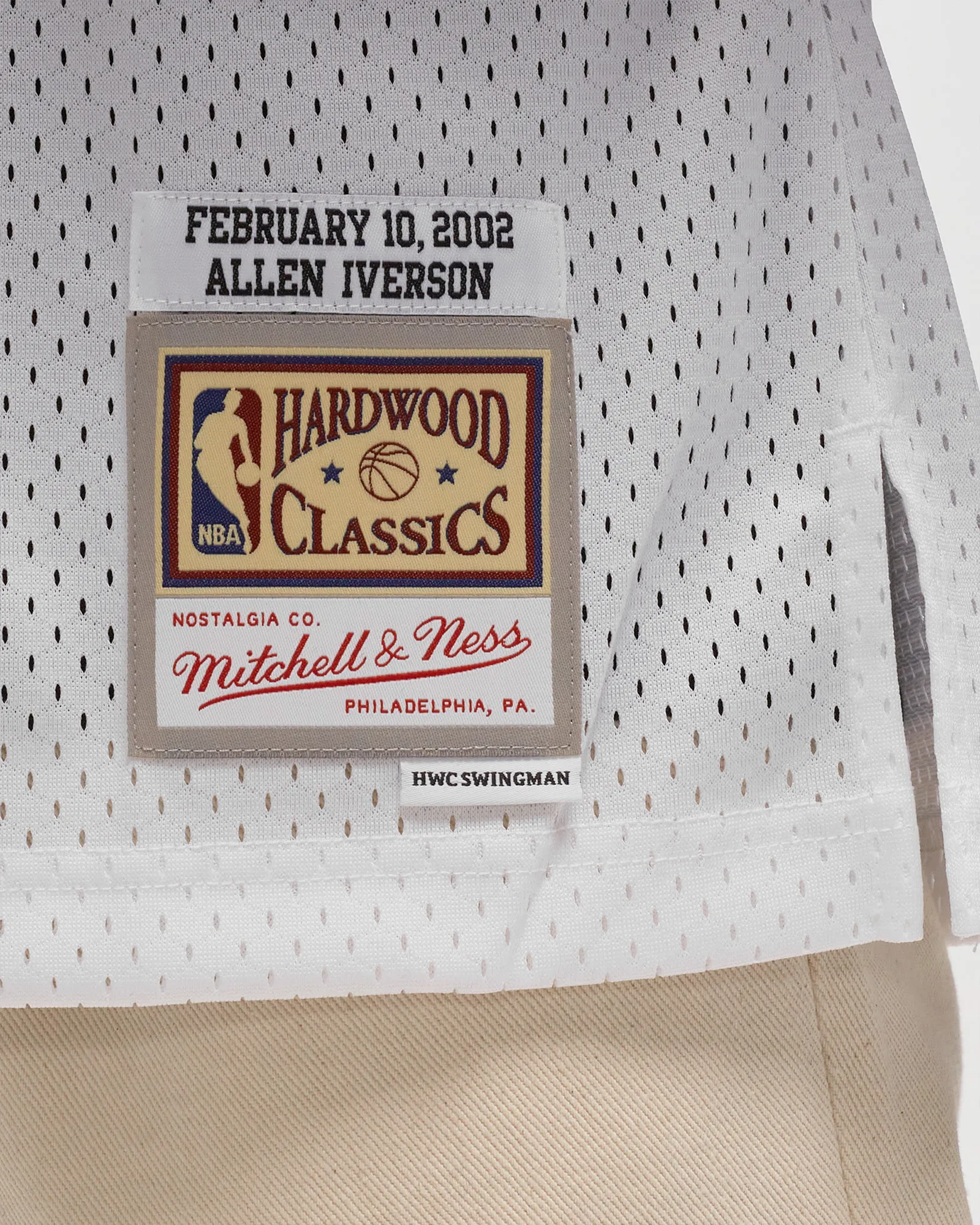 Mitchell & Ness NBA SWINGMAN JERSEY PHILADELPHIA 76ERS ALL STAR 2002-03 ALLEN IVERSON #6