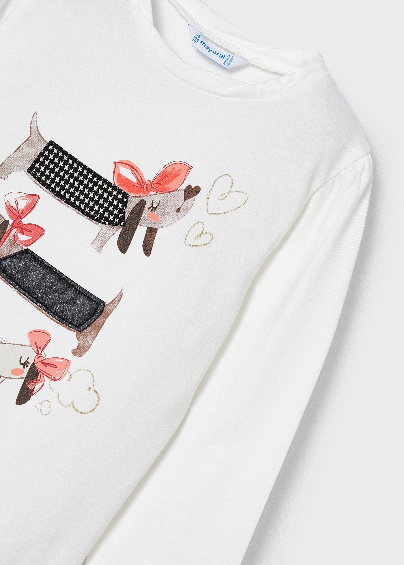 Camiseta estampada Better Cotton para meninas