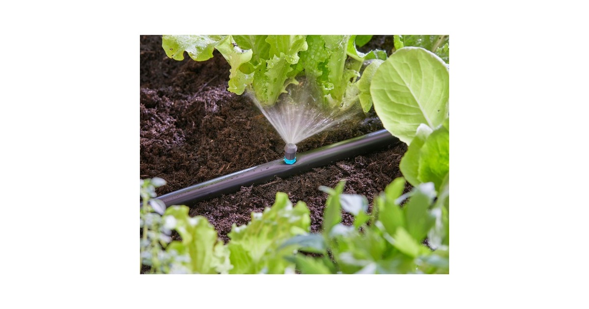 GARDENAMicro-Drip-System Sproeier 90°  (Zwart/turquoise, 5 Stuks)