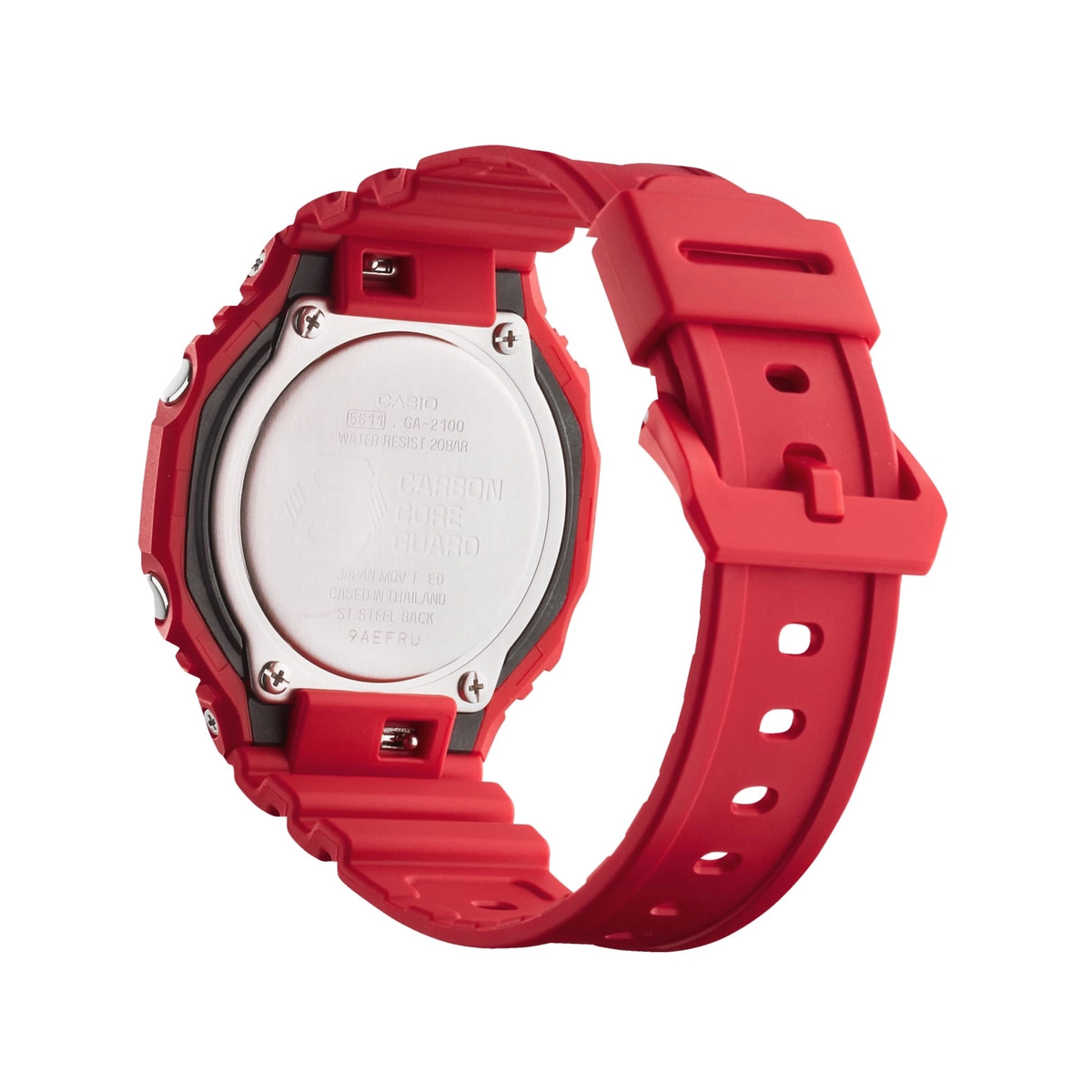 Montre G-SHOCK homme résine rouge