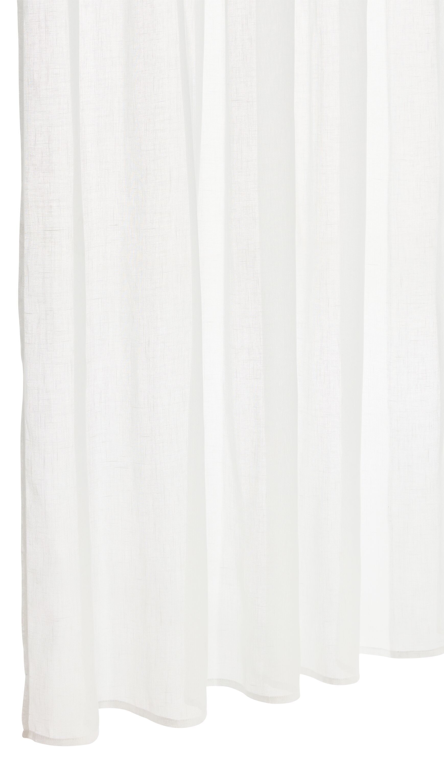PAOLO Fertigvorhang Tag - Weiss / B: 150.0 cm x H: 250.0 cm
