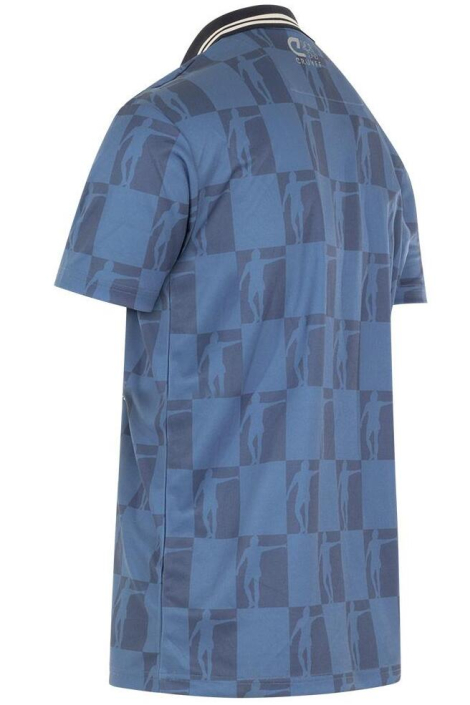 Cruyff blauwe heren polo