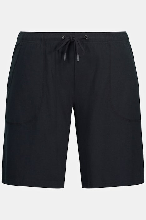 Schlafanzug, Homewear, Oberteil Cuba Kragen, Shorts