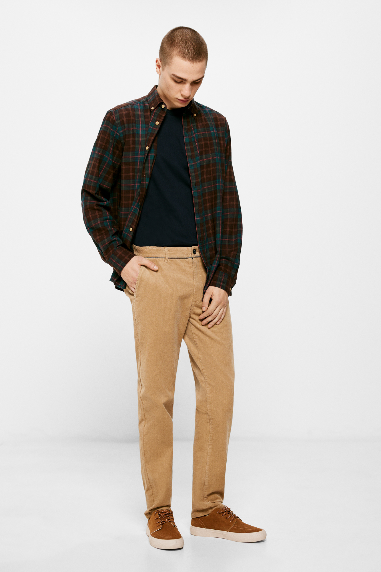 Chino micro veludo cotelê