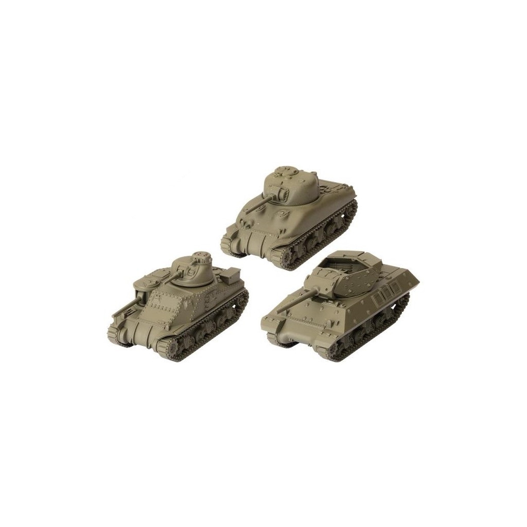 World of Tanks: U.S.A. Tank Platoon (M3 Lee, M4A1 75mm Sherman, M10 Wolverine)