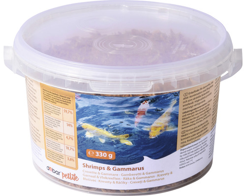 Vijvervoer dobar Garnalen met Gammarus 330 g