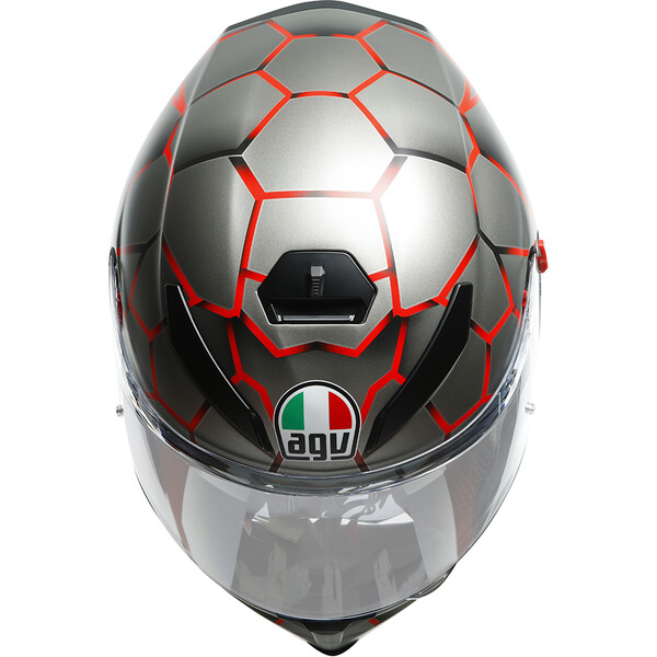 AGV - Casque K5 S Vulcanum Gris / Rouge