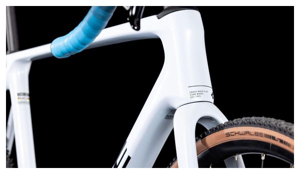 Vélo de cyclocross CUBE Cross Race C:62 Race polarwhite´n´blue.