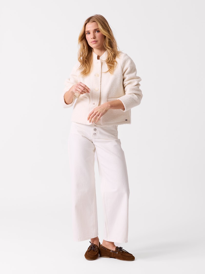 Julianne cropped jeans Marshmallow