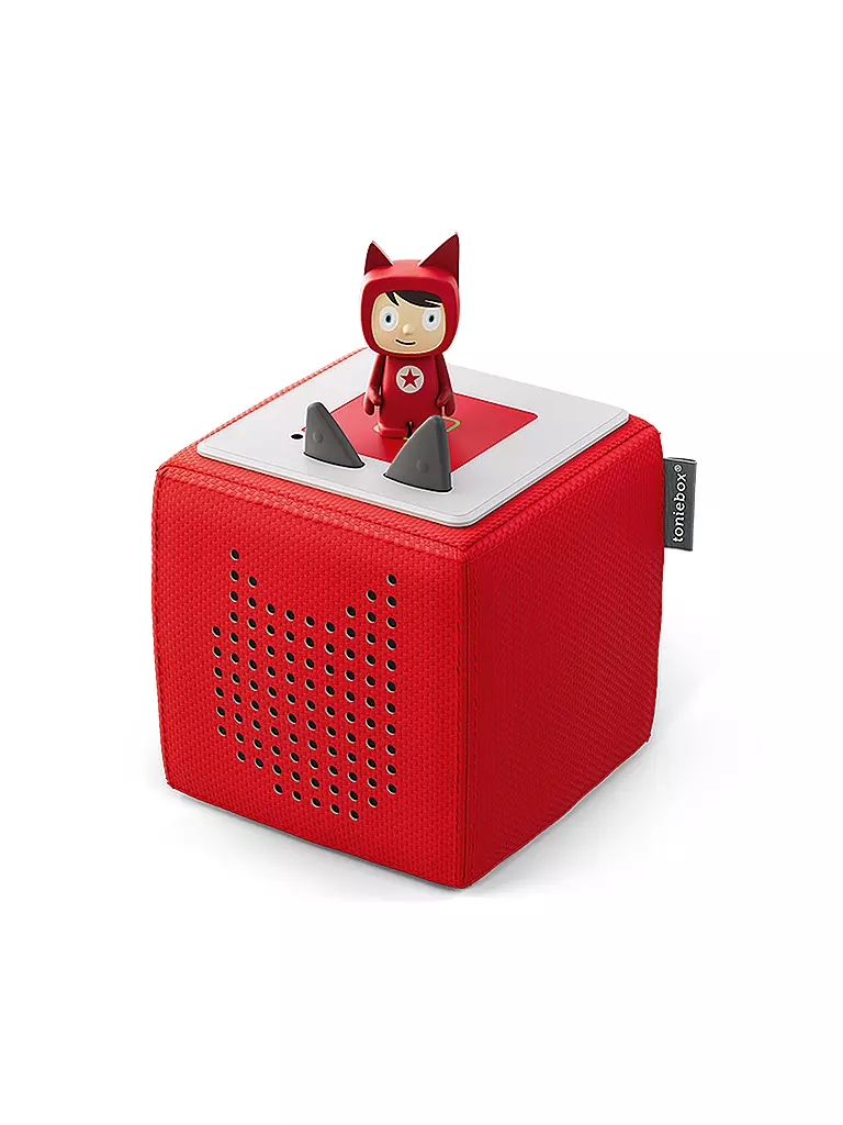 TONIES Toniebox - Starter-Set mit Kreativ-Tonie (Rot) rot