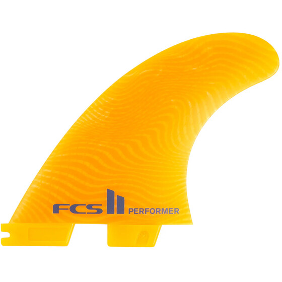 FCS II Performer Neo Glass Large Mango Tri Fins