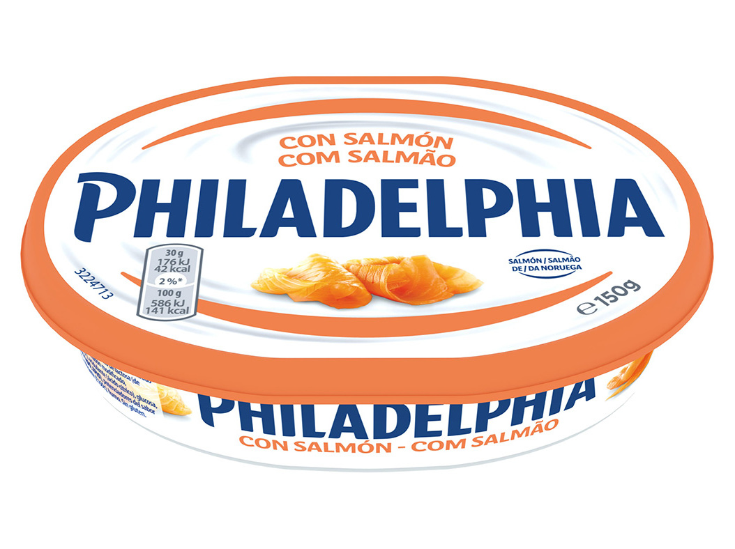 QUEIJO PHILADELPHIA CREME SALMAO 150G