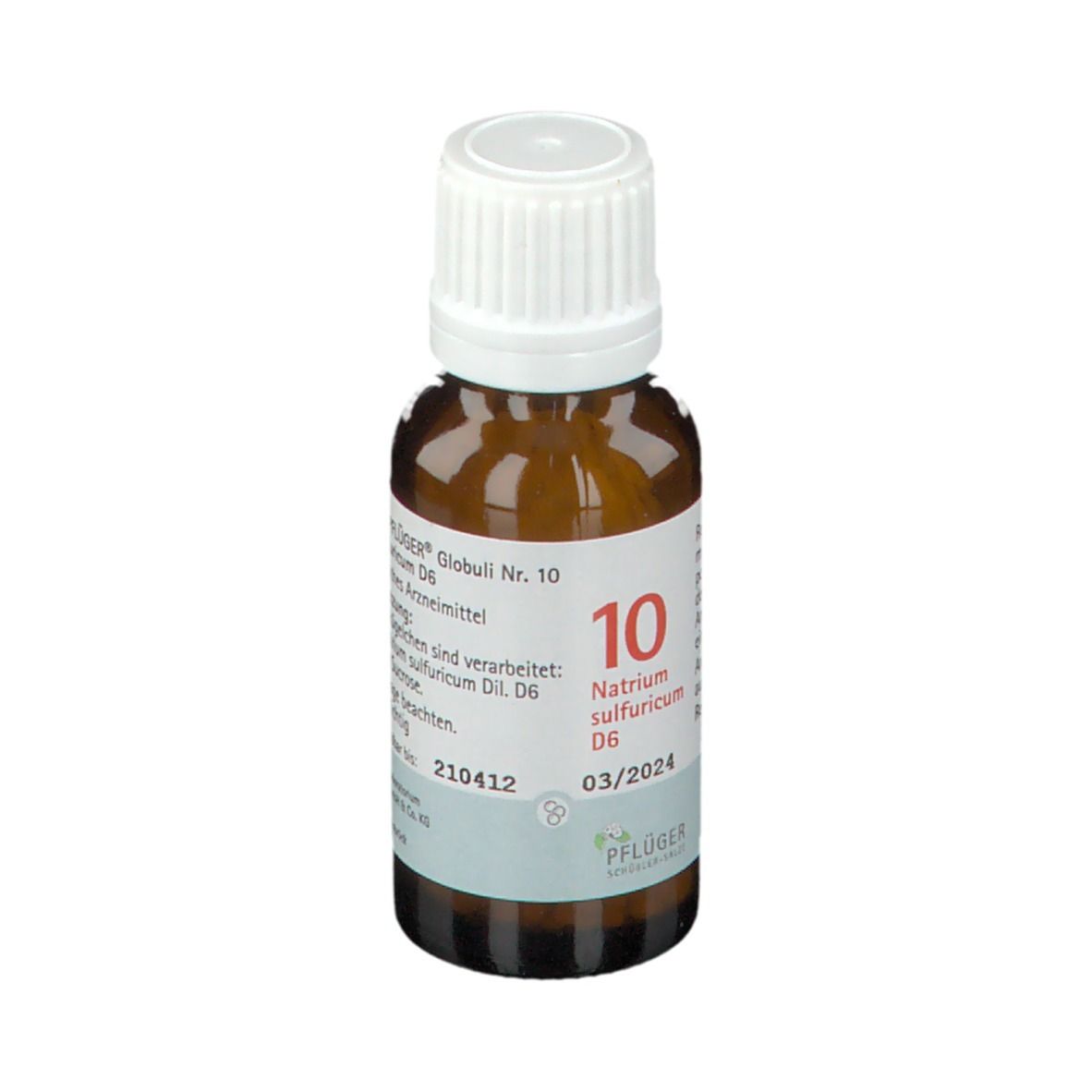 BIOCHEMIE PFLÜGER® Nr. 10 Natrium sulfuricum D6