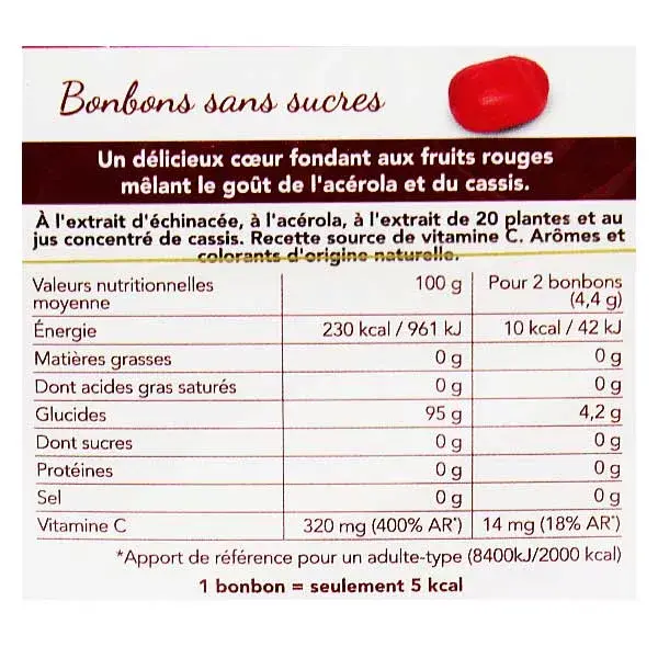 Balas de Acerola e Equinácea Solens 50g