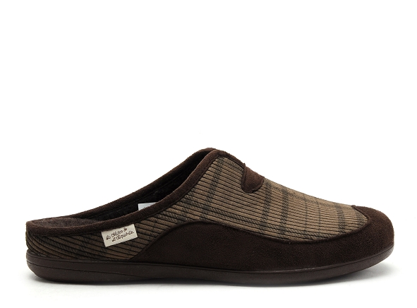 La maison de l espadrille chaussons homme 6719 6 marron