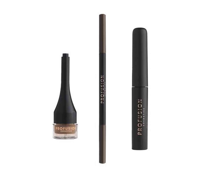 PROFUSION Ultimate Brow Sculpt Dark Brown Make-up SetDark Brown