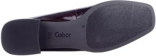 Gabor donkerbruin lak 75.261.98 - maat 9 instapper donkerbruin lak - maat 9 Calandschoen