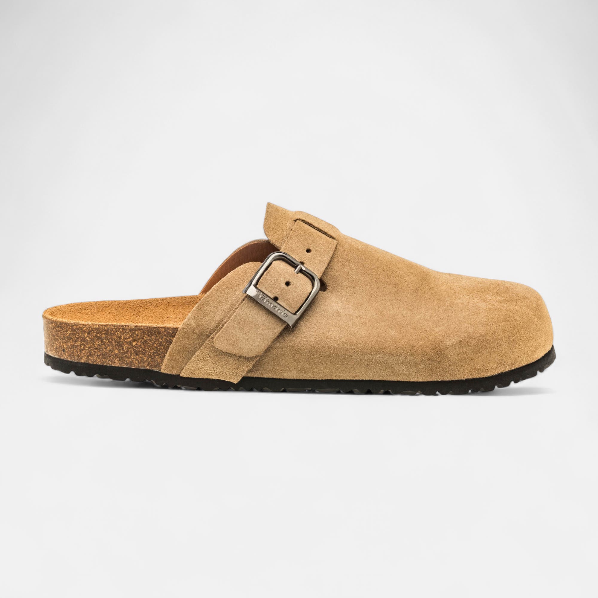 Sabots Homme en cuir beige