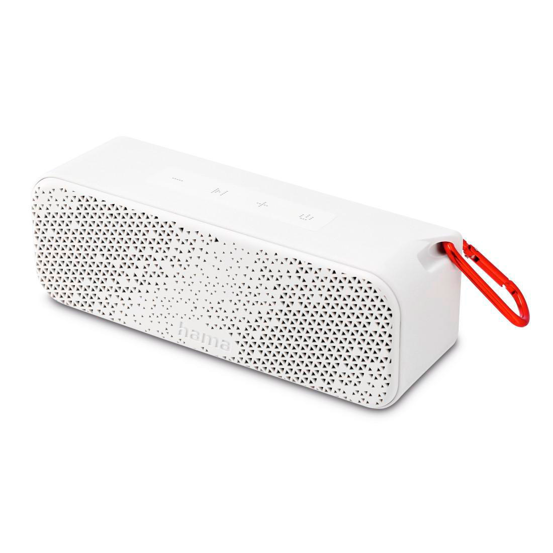 Hama PowerBrick 2.0 Bluetooth Lautsprecher 8 W  weiß