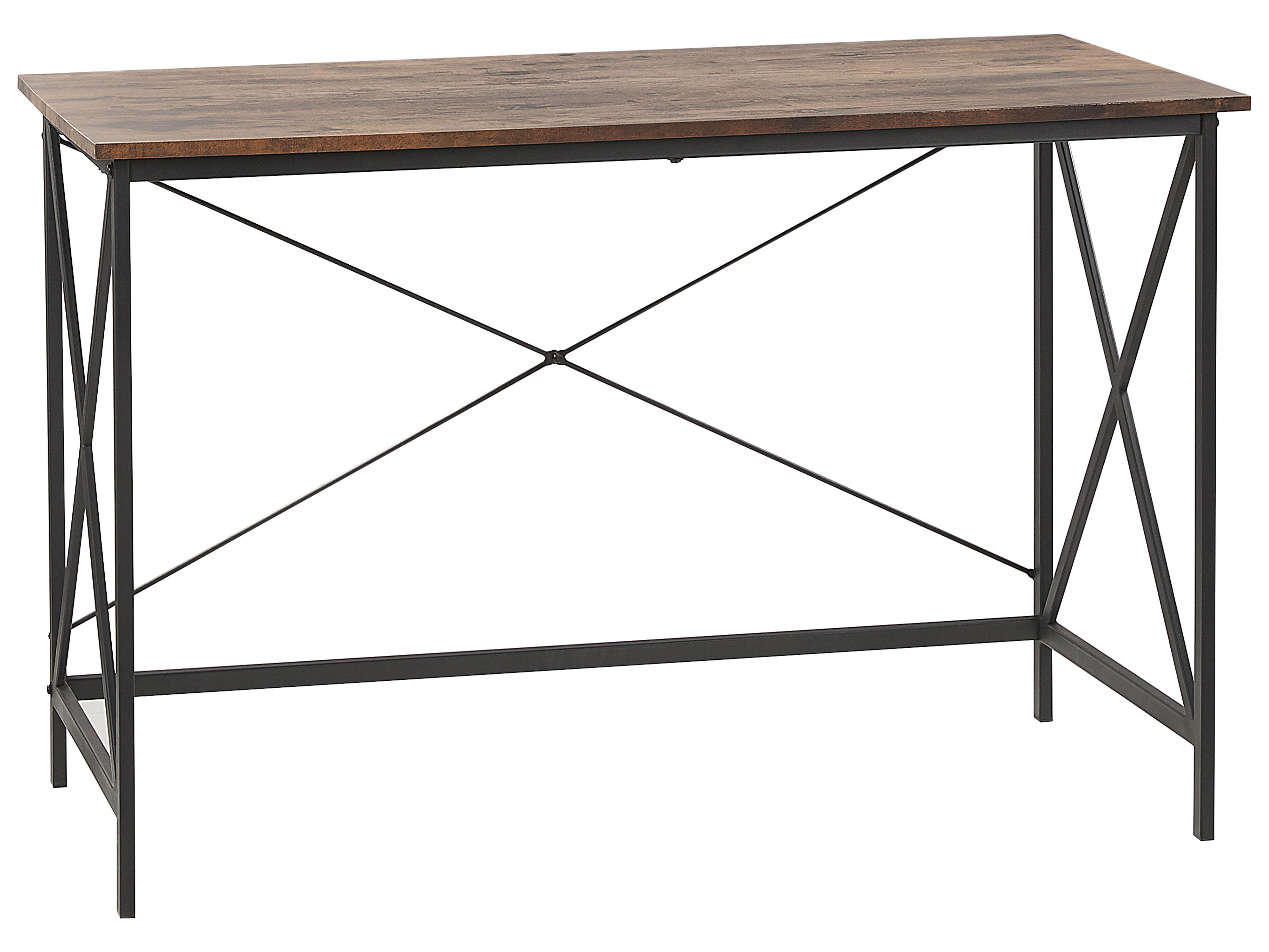 Bureau FUTON Donkerbruin 115 cm 60 cm
