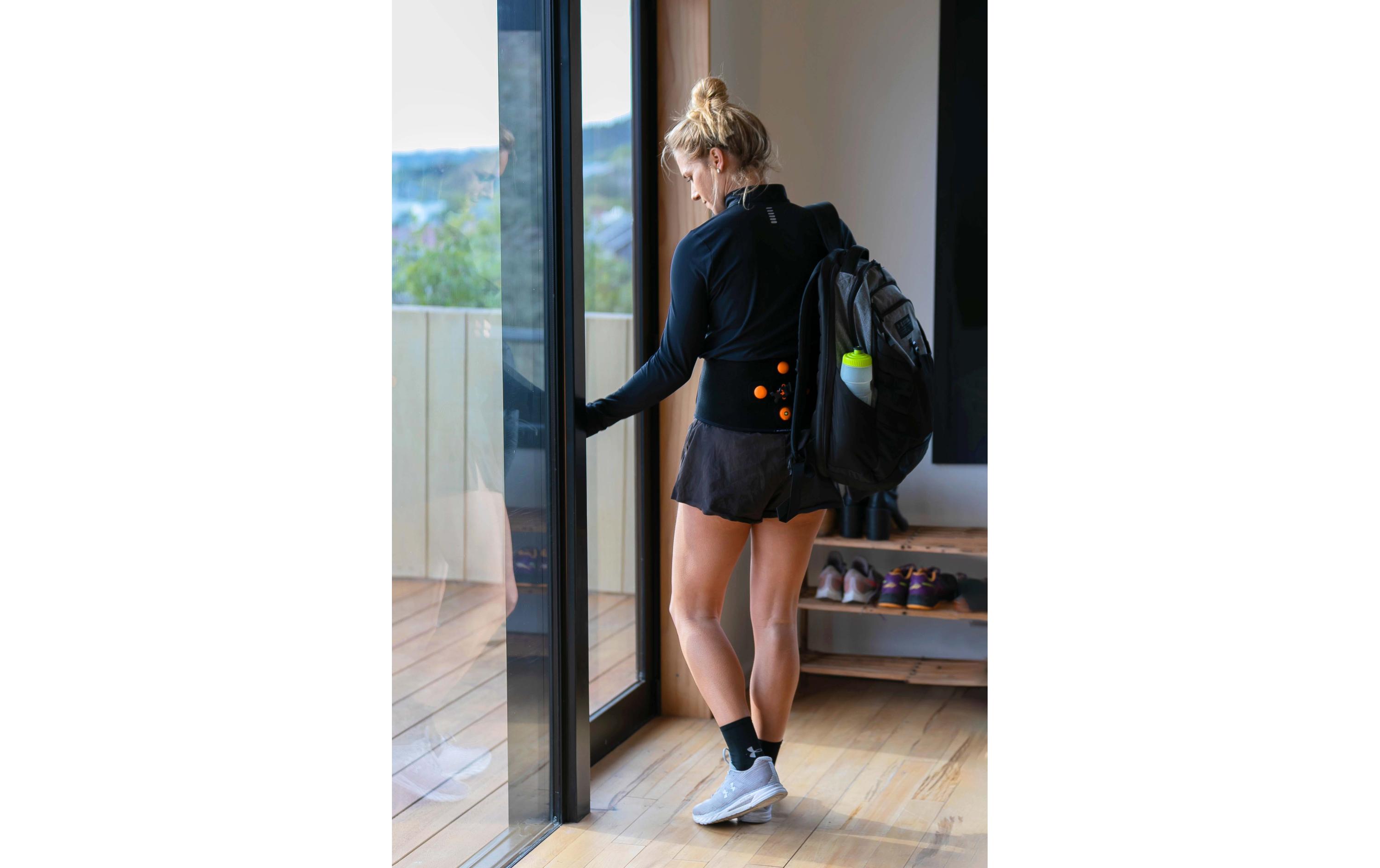 Fitness Massagegerät Rückenmassage<br>Vibrationstherapiegerät für den Rücken