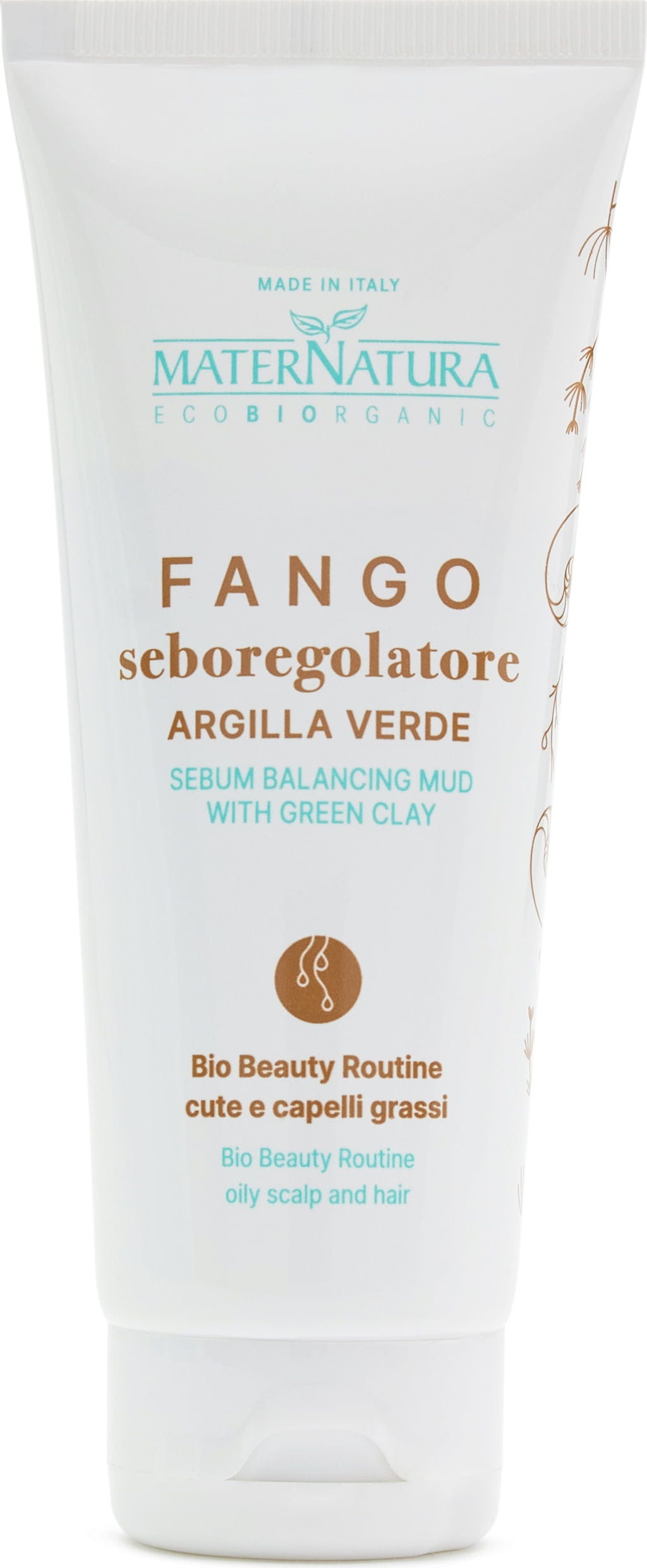 MaterNatura  Ausgleichende Pre-Shampoo-Pflege mit Grüner Tonerde, 100 ml