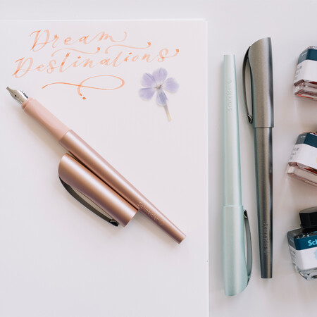 Schneider Pastell-Tinte Geschenkset 2 Tintenglas