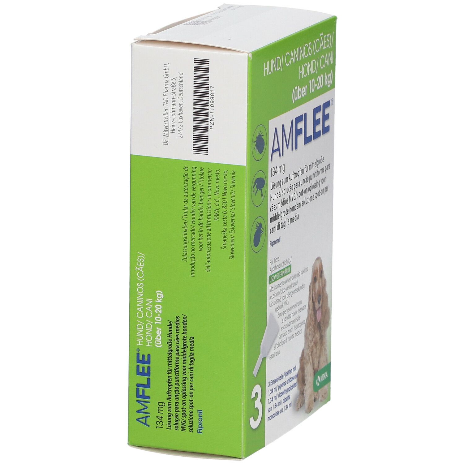 Amflee® 134 mg für mittelgroße Hunde