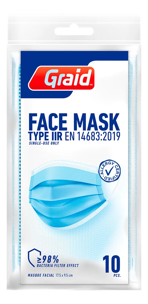 Graid Mundbind Type IIR - 10 stk.