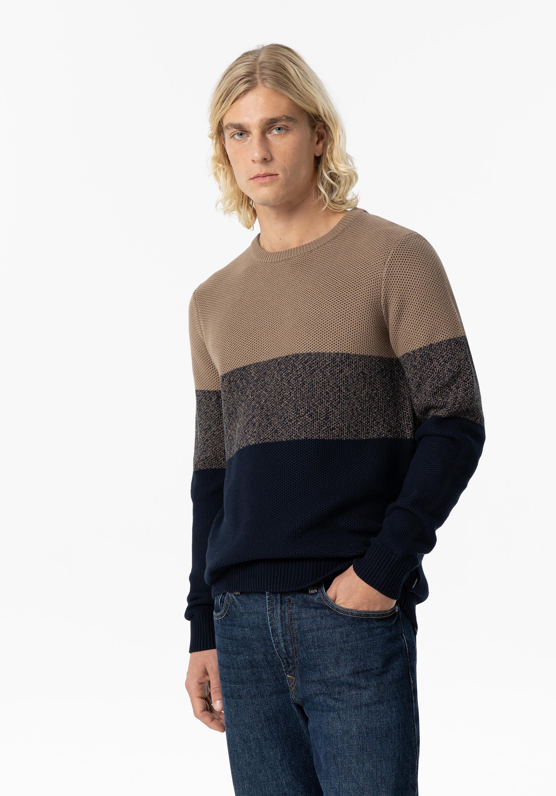 Camisola de Malha às Riscas