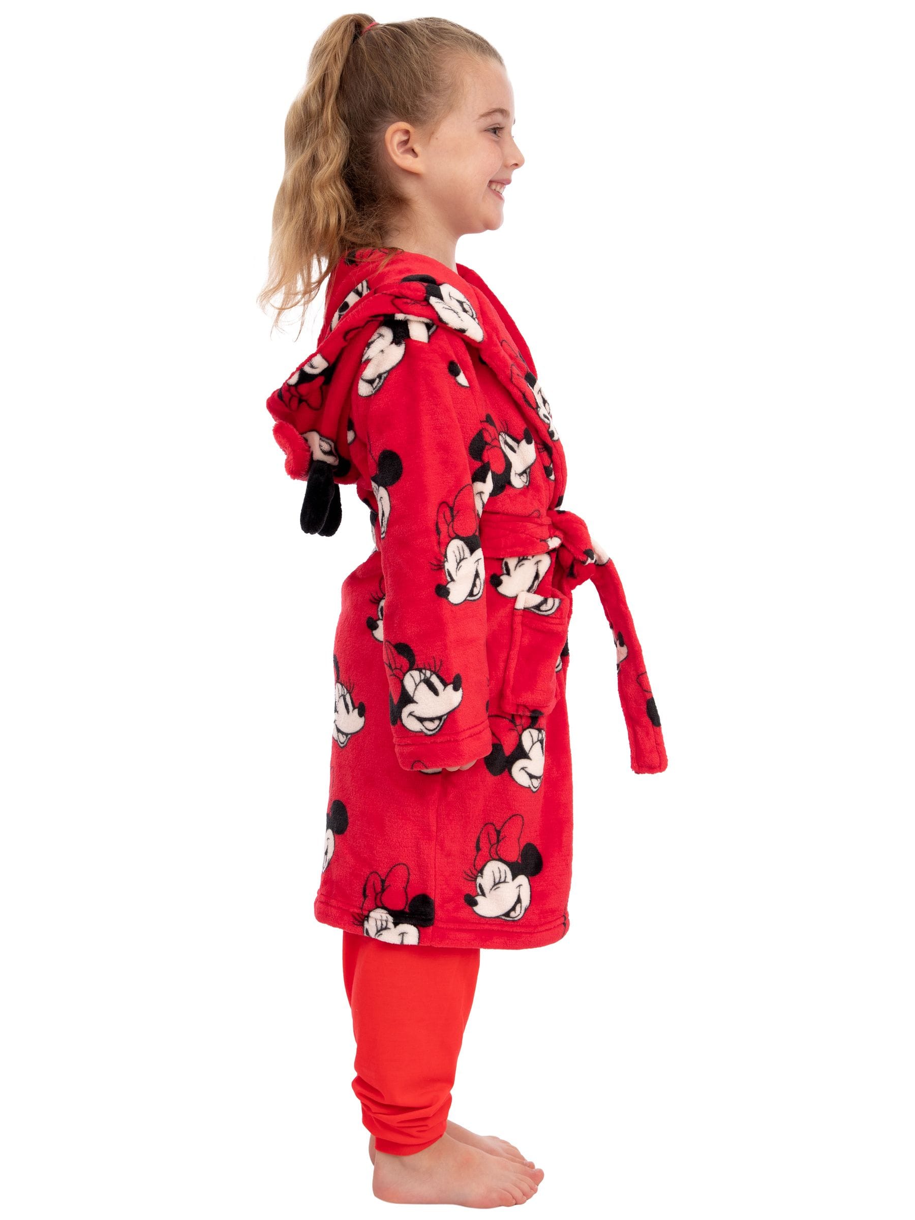 Character Disney Minnie Mouse Dressing 3D Ears And Bow Gown