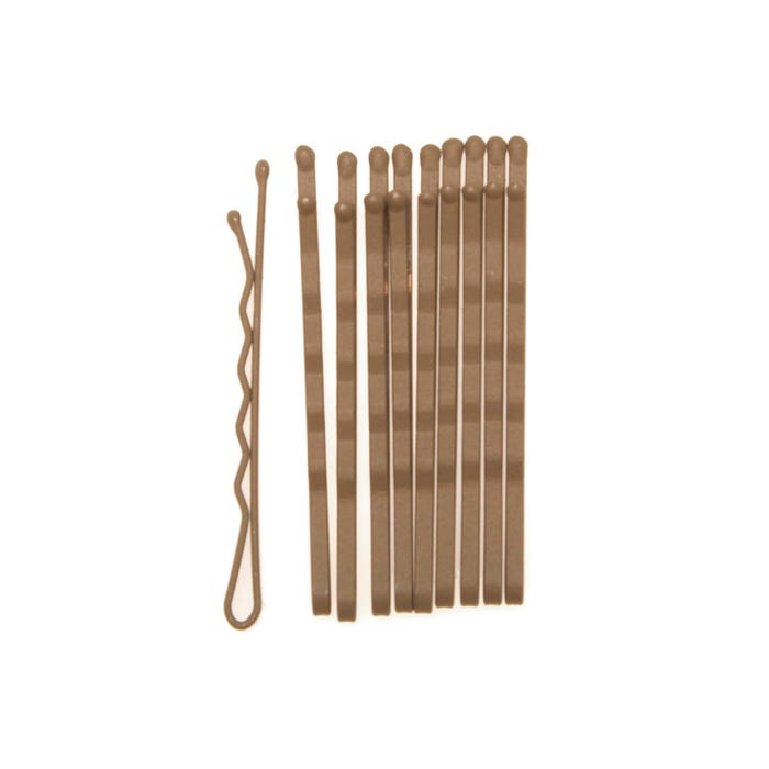Veritas-Set van 10 matte haarschuivertjes klassiek model