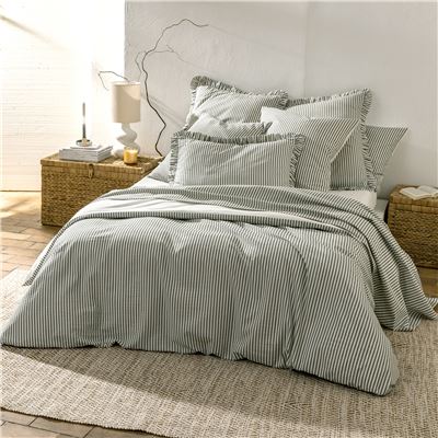 Linge de lit seersucker