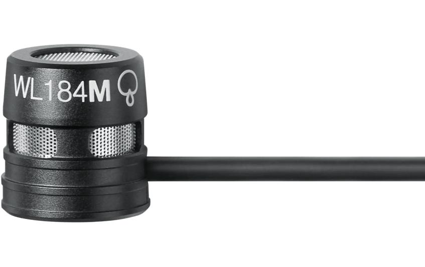Kondensatormikrofon WL184M<br>Lavalier-Mikrofon mit Supernierencharakteristik