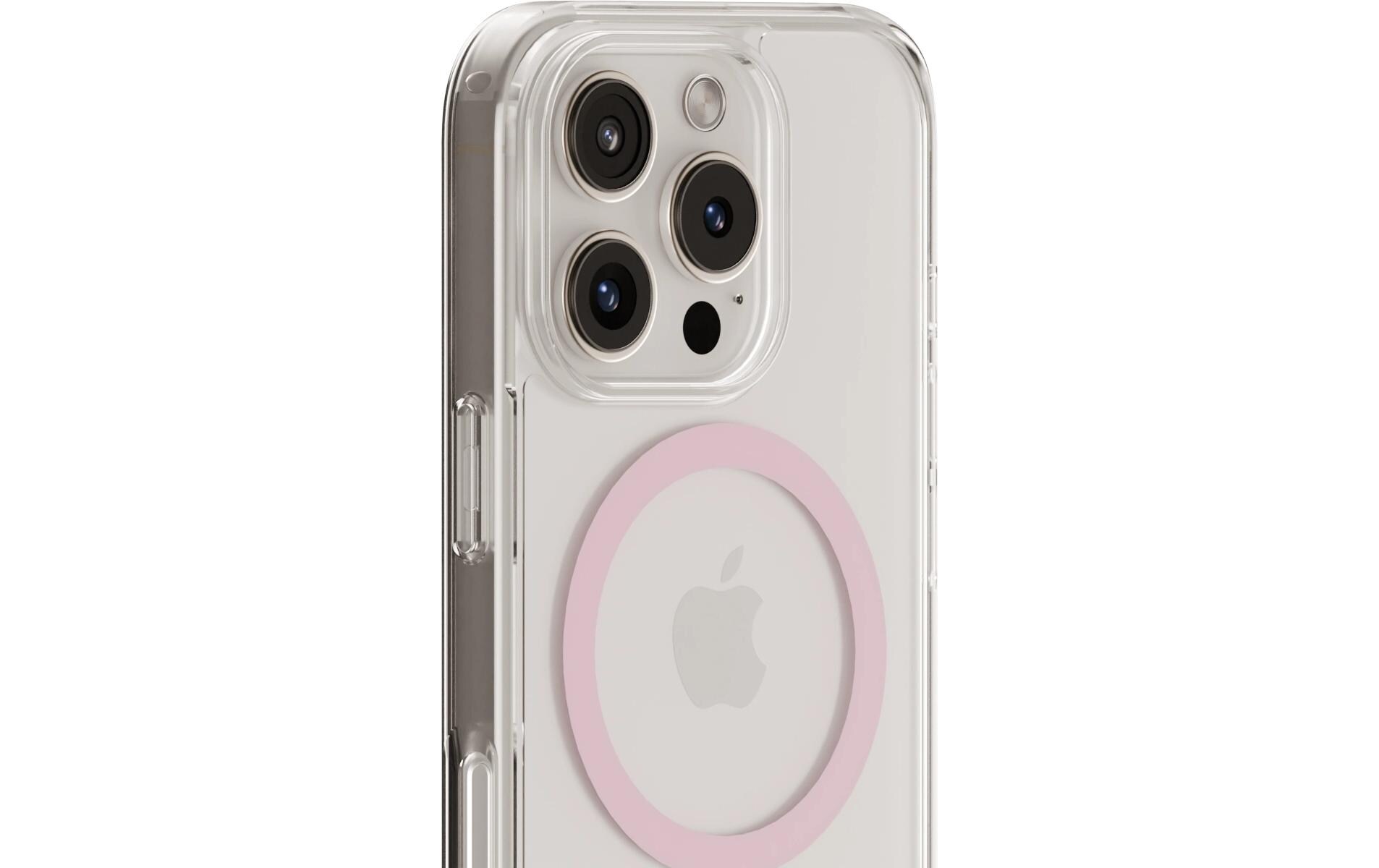 Back Cover MagSafe iPhone 16 Pro Max Pink/TransparentSchutzhülle für das Apple iPhone 16 Pro Max