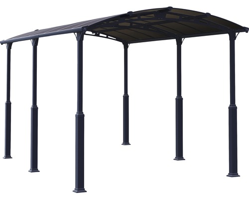 Palram enkele carport – Canopia Alpine 5000 359 x 507 cm antraciet