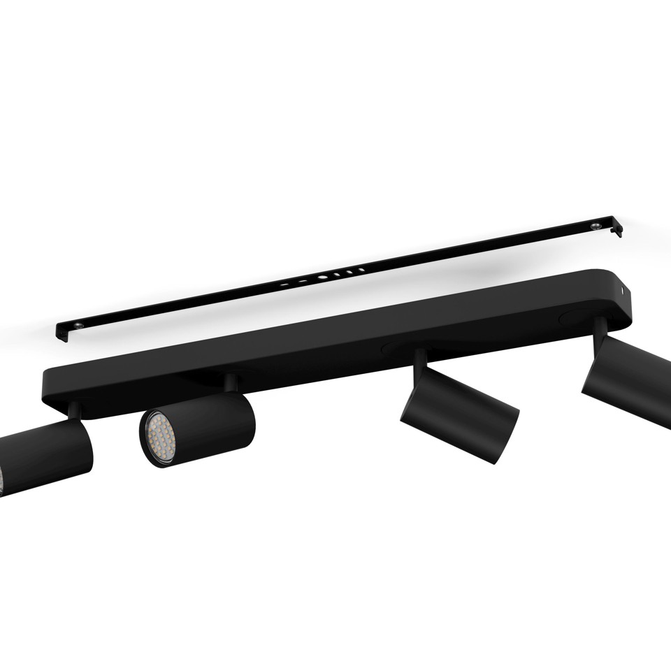 EGLO - Telimbela-Z spotskinne sort - RGB + TW - Zigbee, Bluetooth