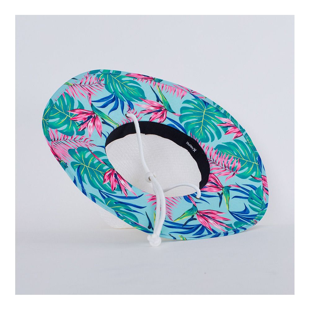 Hurley REAL STRAW - Chapeau Femme celestial teal