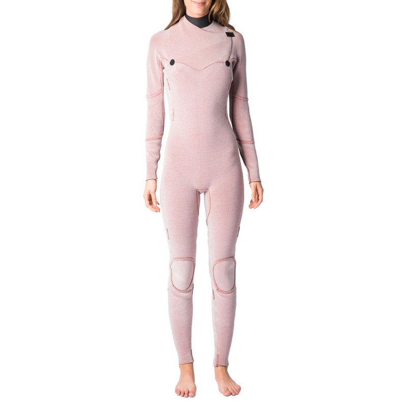 Combinaison Rip Curl Flash Bomb 5/3 Front Zip 2019 Blue - The Corner Shop